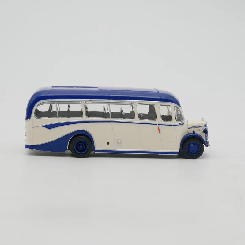 1:72 Scale Diecast Alloy Ist Bedford OB British Ford Bus Toys Cars Model Classic Adult Souvenir Collectibles Gift Static Display