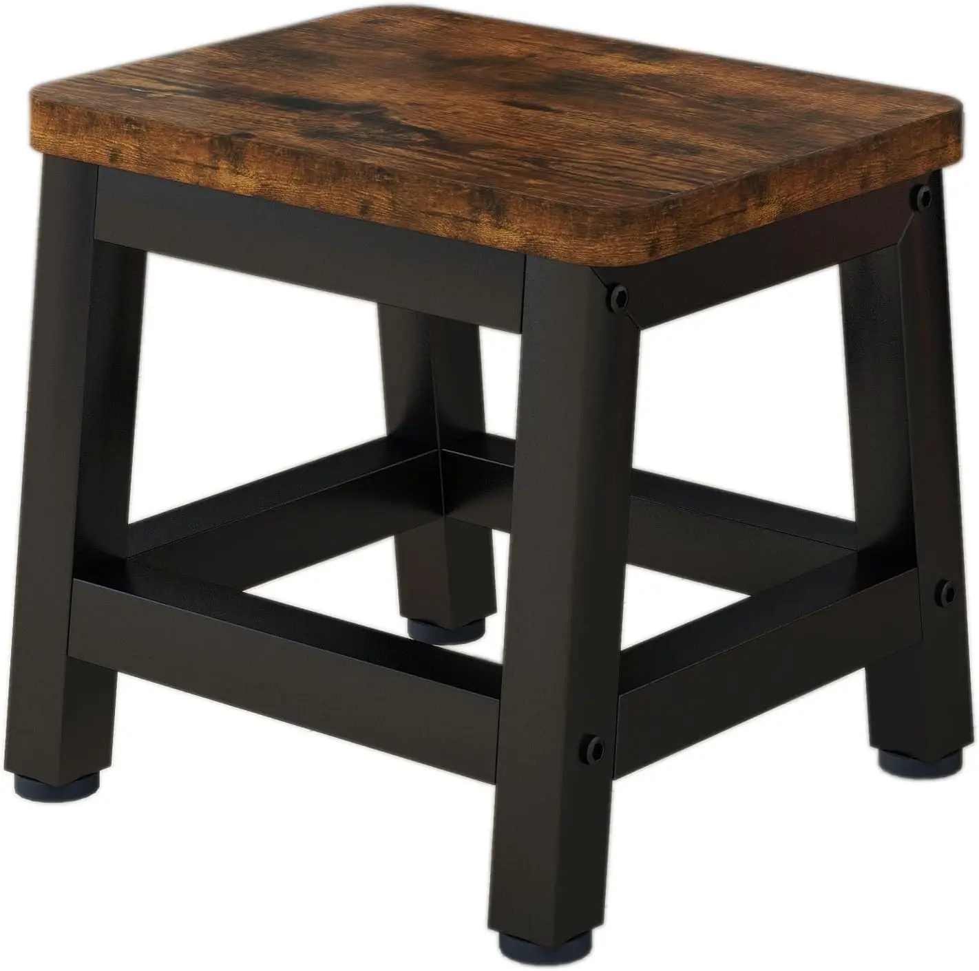 

Small Step Stool For Adults Kids, Wooden Bedside Step Stool For High Beds, Non-Slip Stepping Foot Stool With 330 Lbs Acity For