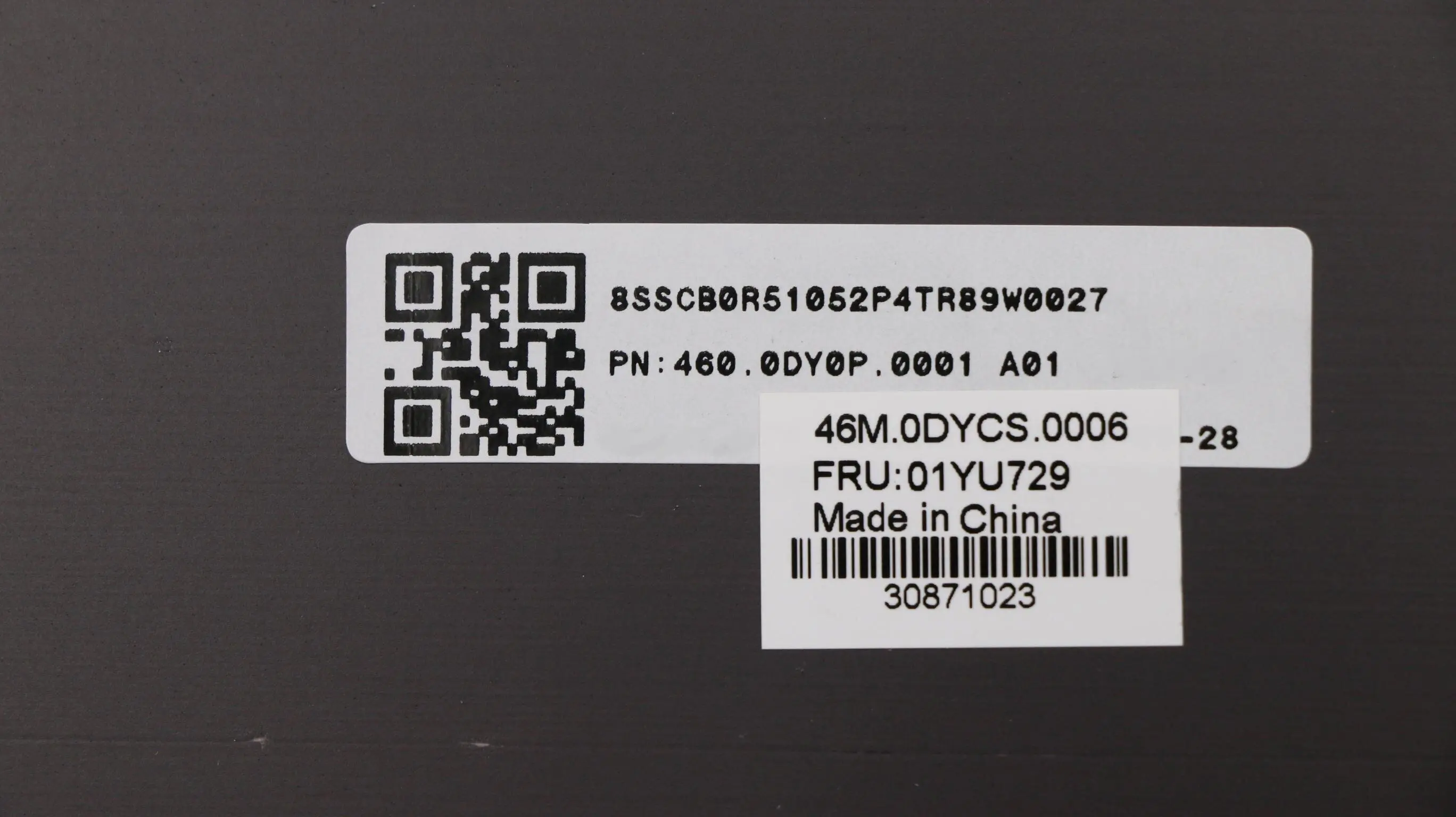 Imagem -04 - Capa Frontal e Traseira para Laptop Lenovo Lenovo x1 Extreme 1ª Geração tipo 20mf 20mg Thinkpad Shell Lcd Modelo Fru 01yu729 la Tbg a