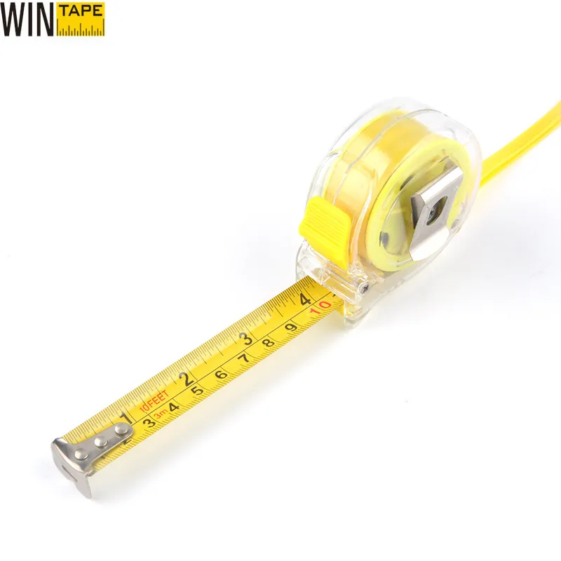 WINTAP 3M طويل الصلب شريط القياس البناء مسطرة قياس أداة للماء المسافة الفولاذ الخشب العمل قياس الشريط