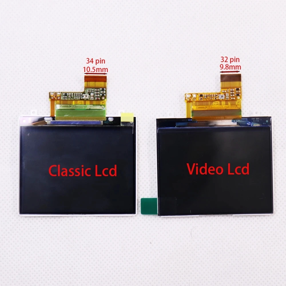 

LCD display for ipod video 5th 30GB 60GB 5.5th 30GB 80GB for ipod classic 6th 80GB 120GB 160GB 7th160GB Internal LCD Screen