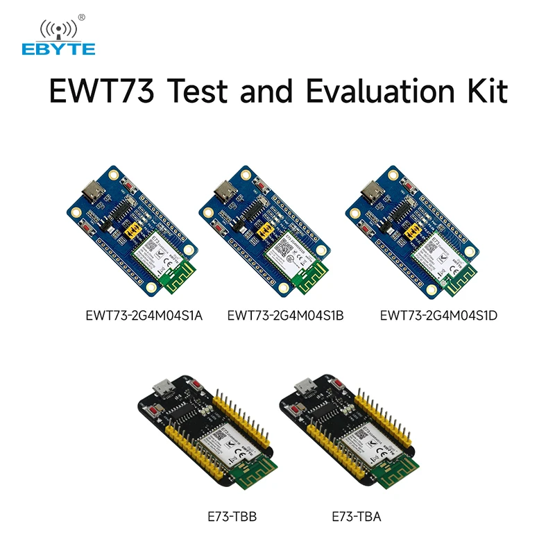 Bluetooth Wireless Module EBYTE E73-2G4M04S1A/B/D Series Micro-size Long Range Low Power Consumption With Dual Antenna PCB