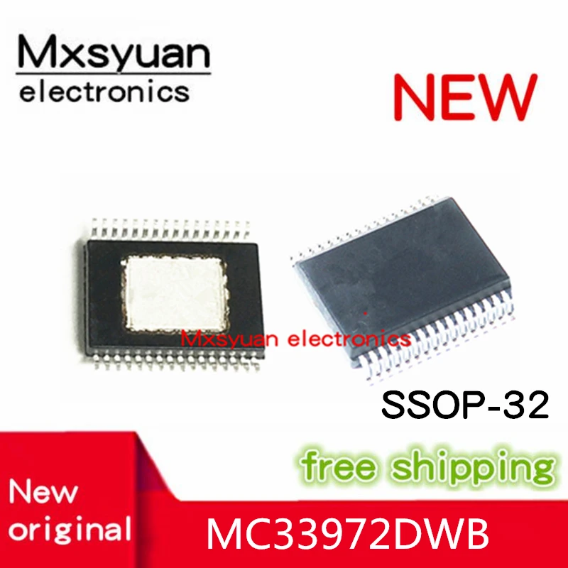 5Pcs ~ 20ชิ้น/ล็อต MC33972DWB MC33972 SSOP32ใหม่เดิม