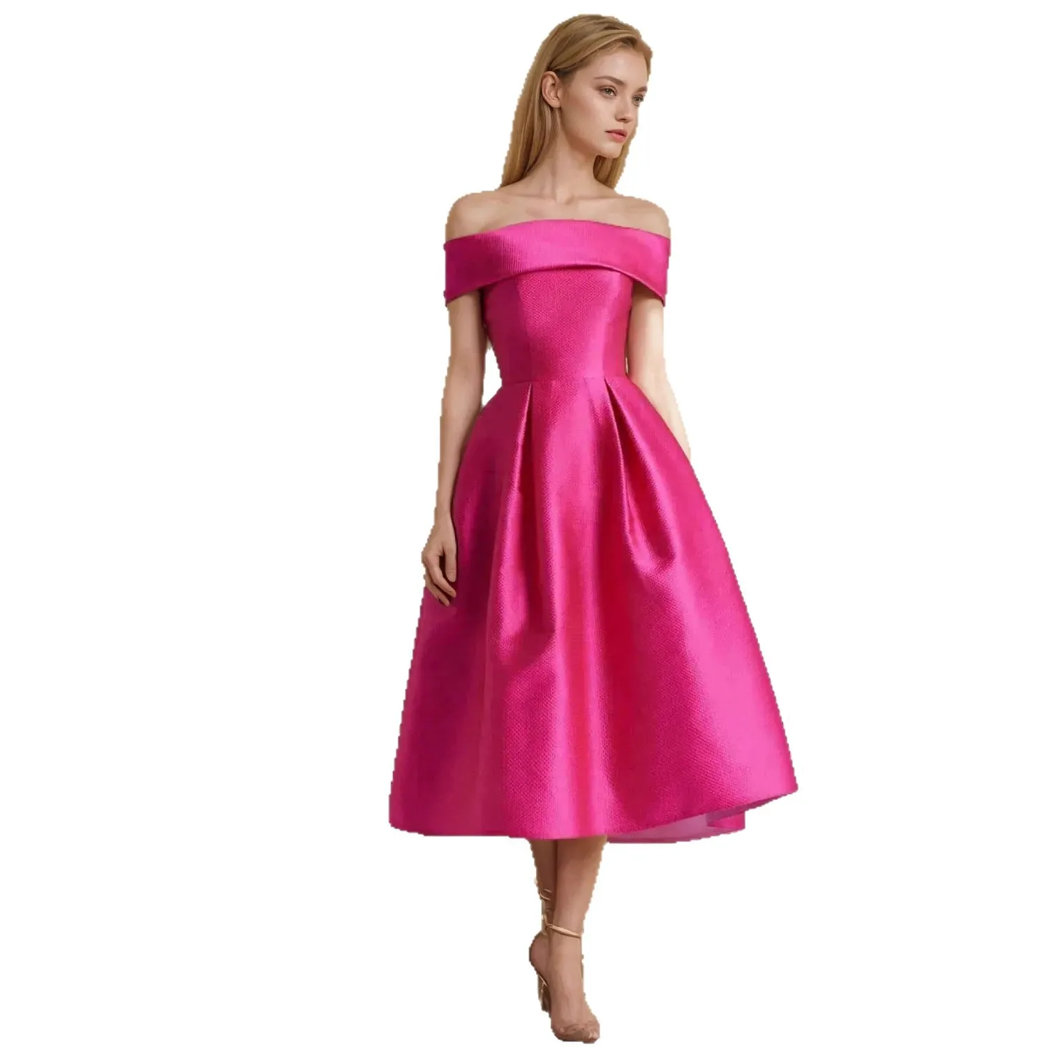 Vestido de noche de satén Ele, un hombro, Par, cumpleaños, mujer, cintura alta, fibra sintética, otro Material, 00%, hecho en chino