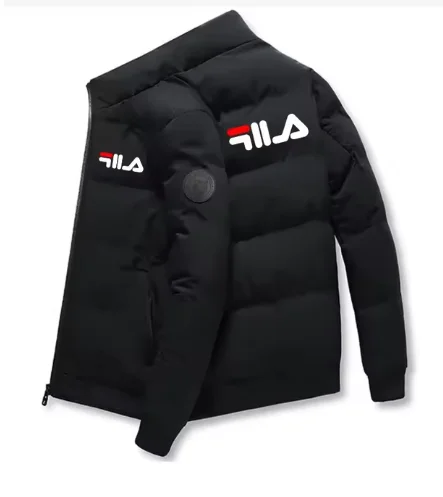 

New 2025 autumn/winter men's short jacket, fashionable outdoor casual stand-up collar zipper men's cotton-padded jacket