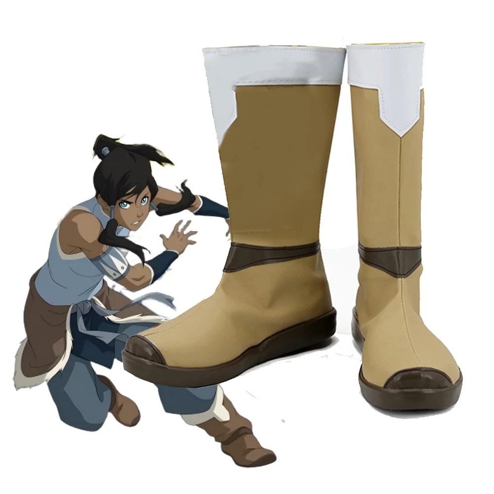 

Disguise Last Airbender of Avatar Korra Shoes Cosplay Boot Cartoon Costume Accessories Women Roleplay Fancy Dress Up Party Decor