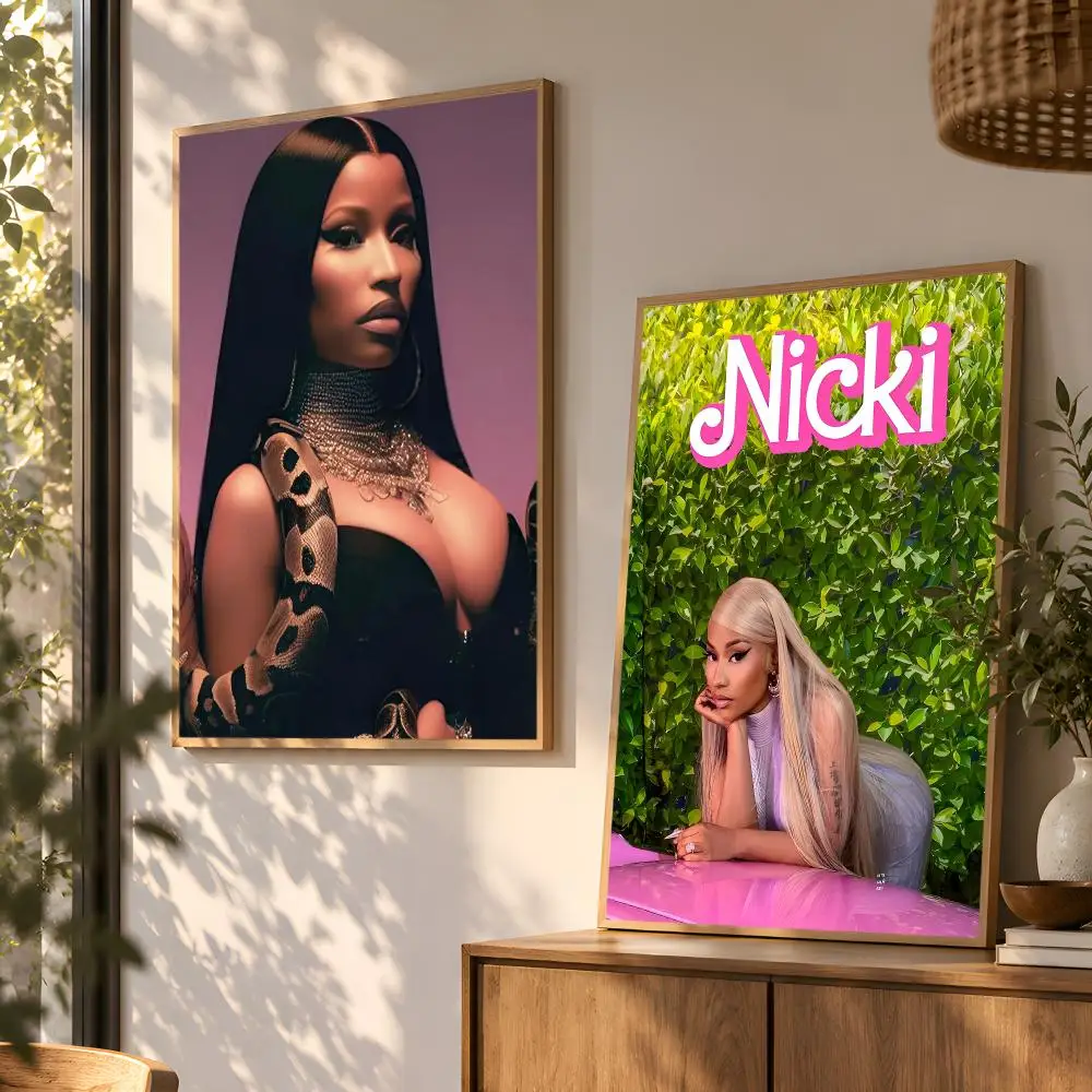 Nicki Minaj Poster Wall Art Home Decor Living Room Bedroom Office Dorm Apartment Gift
