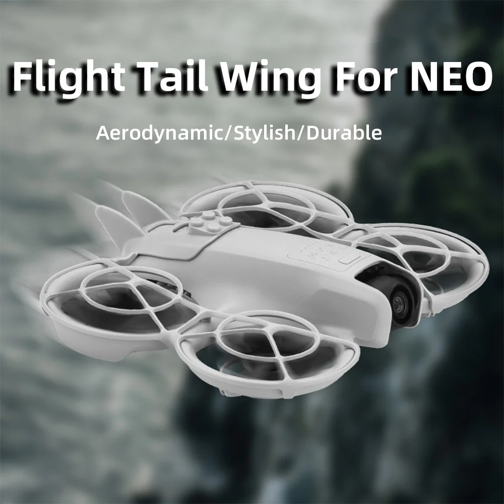 Anti-fall Off Tail For DJI Neo Light weight Flight Tail Increase Impact-Resistant Landing Drone Camera Parts Flying Stability