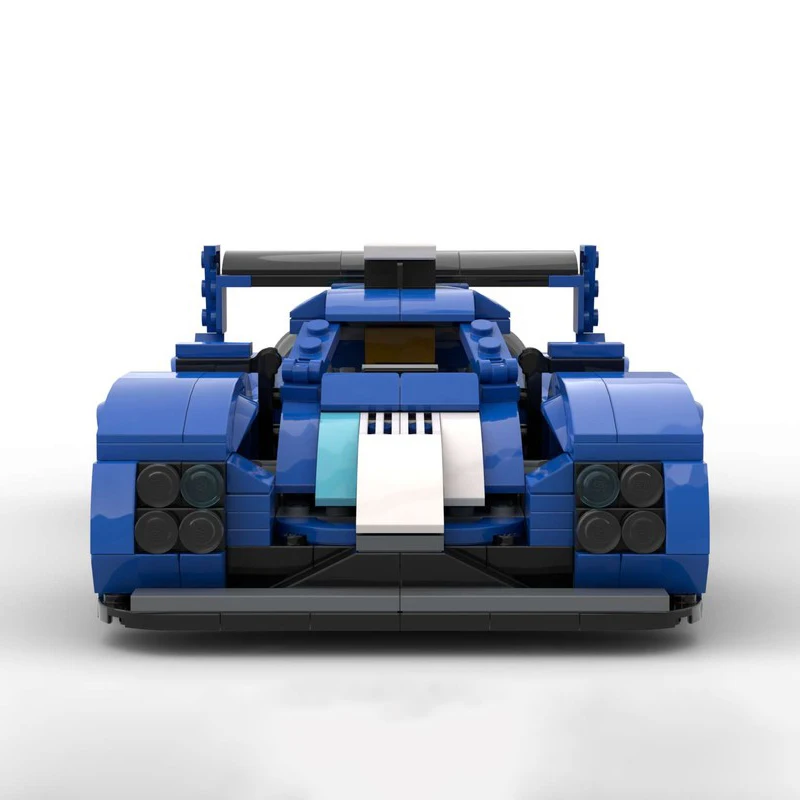 MOC الكلاسيكية النموذج سباق سرعة بطل السيارات الكلاسيكية نموذج سباق لعب الأطفال هدية عيد الميلاد التكنولوجيا اللبنات