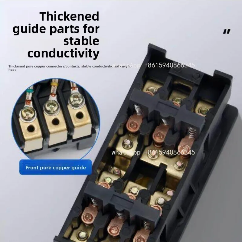 Inverted switch 380v forward and reverse button stop LAP-15/3 2 dough mixer 220v three-phase, forward and reverse single-phase