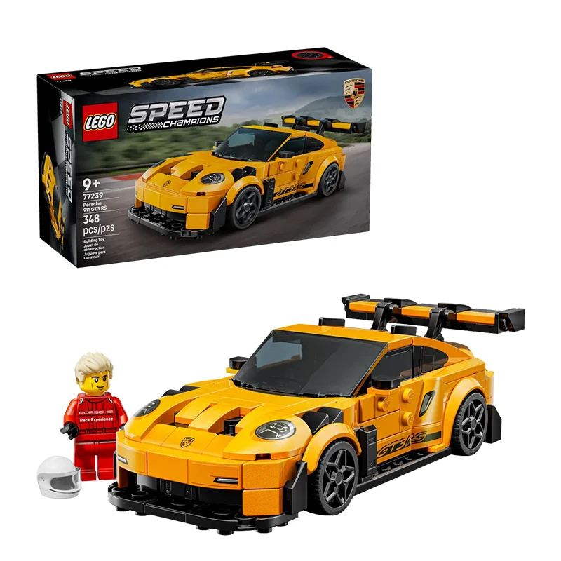 

LEGO 77239 Porsche 911 GT3 RS supercar racing series puzzle block toy gift