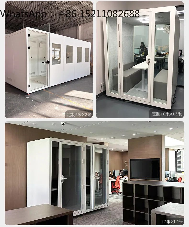 SCY mobile soundproof room office phone booth indoor home piano learning safe house