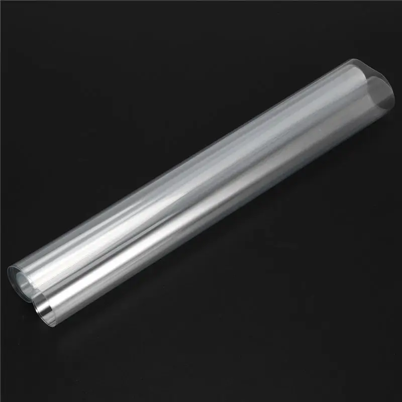 12"X48" Clear Protective Vinyl Film Tint Headlight Taillight Fog Wrap-A02G view 2