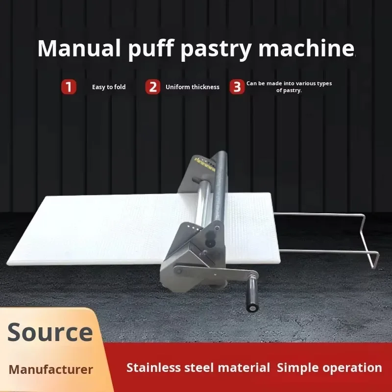 【Factory Price】Zhongmai Ling Commercial Home Use Desktop Shortening Machine Croissant Dough Press Direct Supply Manufacturer Dou