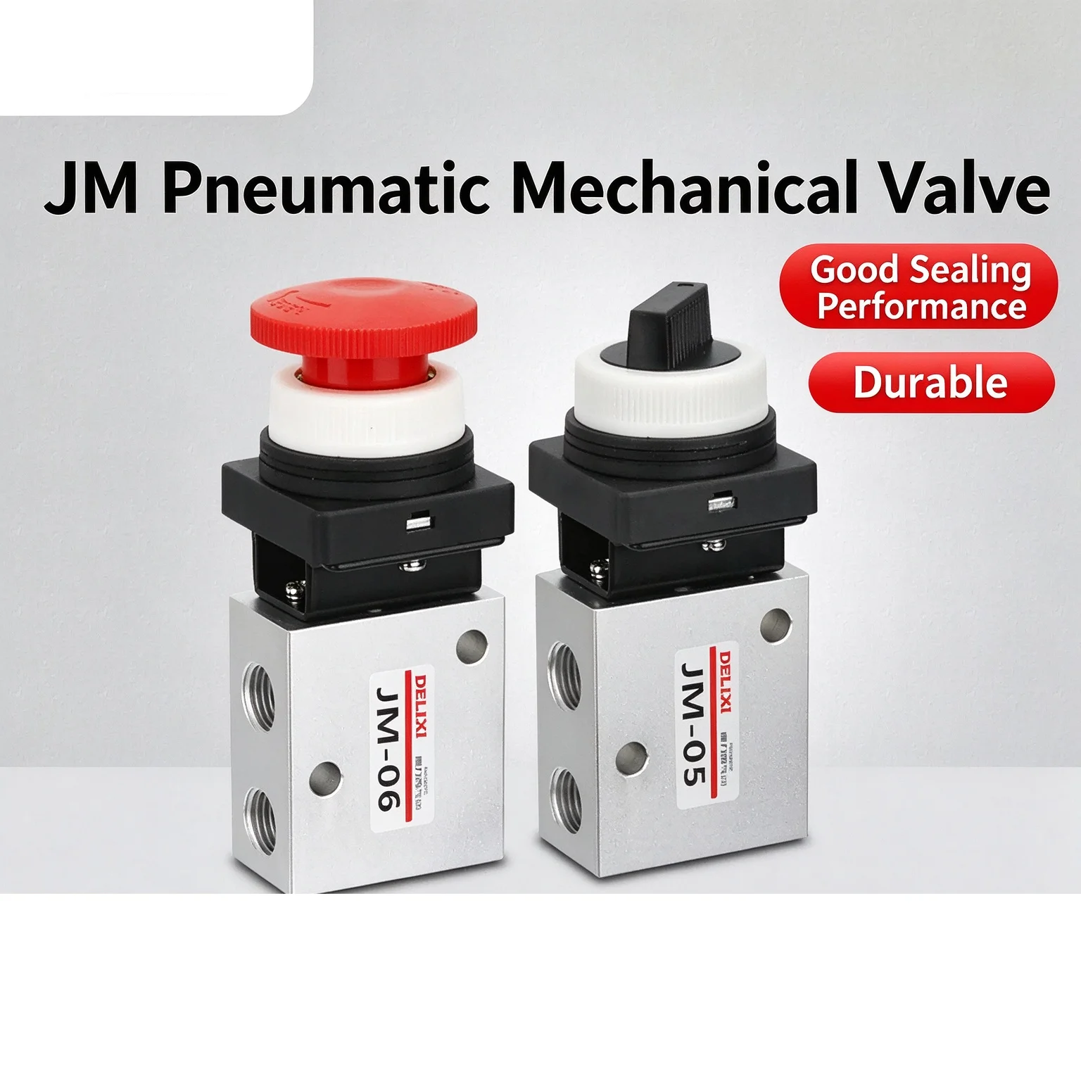 JM-05/JM-06/JM-06A/JM-07/Mechanical/Valves/JM/Pneumatic/Two-Position/Three-Way//Manual/Pneumatic/Valve/Switch/Control/Valves