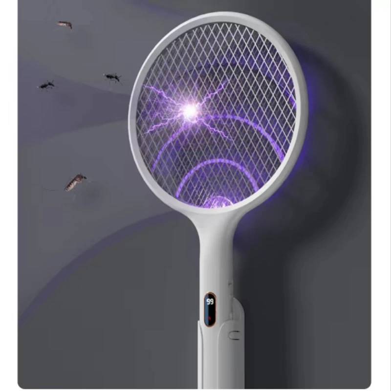 Double-layer mosquito killer, electric mosquito killer racket E3 smart home improvement type
