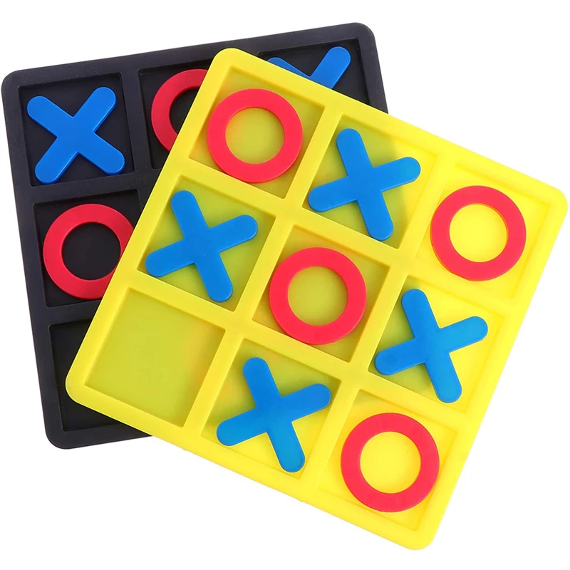 Tic Tac Toe Board Game ,Tic Tac Toe Family Game, Classic Board Game, Classical Family Board Game,Children's Tic Tac Toe Game, Pl