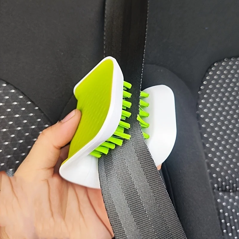 2/1 Piece Safety Belt Cleaning Brush Single-Seat Car Seat Belt Cleaning Brush Keep Your Car Seats Clean and Fresh Halloween, Christmas Gift