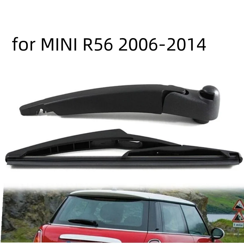 Car Rear Windshield Wiper Arm & Blade Kit For BMW Mini R56 2006-2014 Hatchback 26 Cm 10 Inch