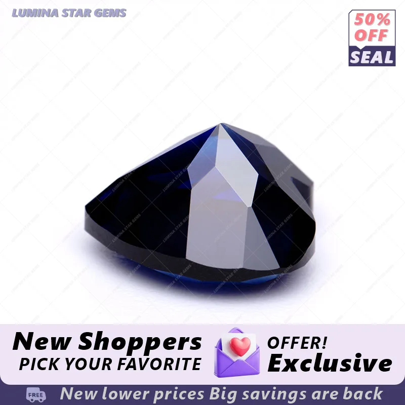 

Royal Blue Lab Grown Sapphire Different Cut Options Loose Gemstones for Jewelry Setting & Custom Design with AGL Certificate