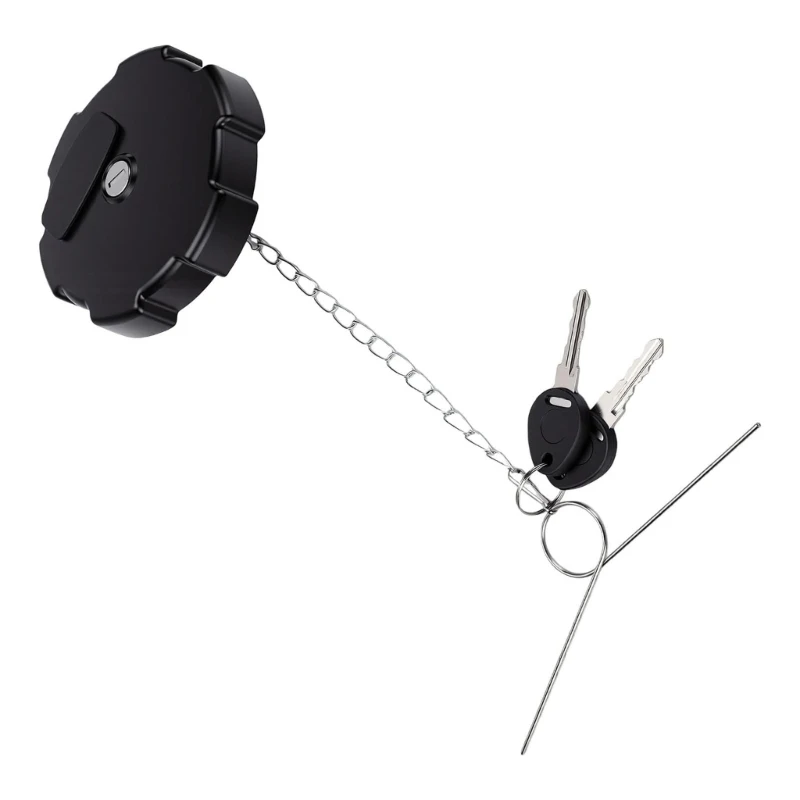 Cap Replacement with 2 Keys and Attached Tether Chain 20392751