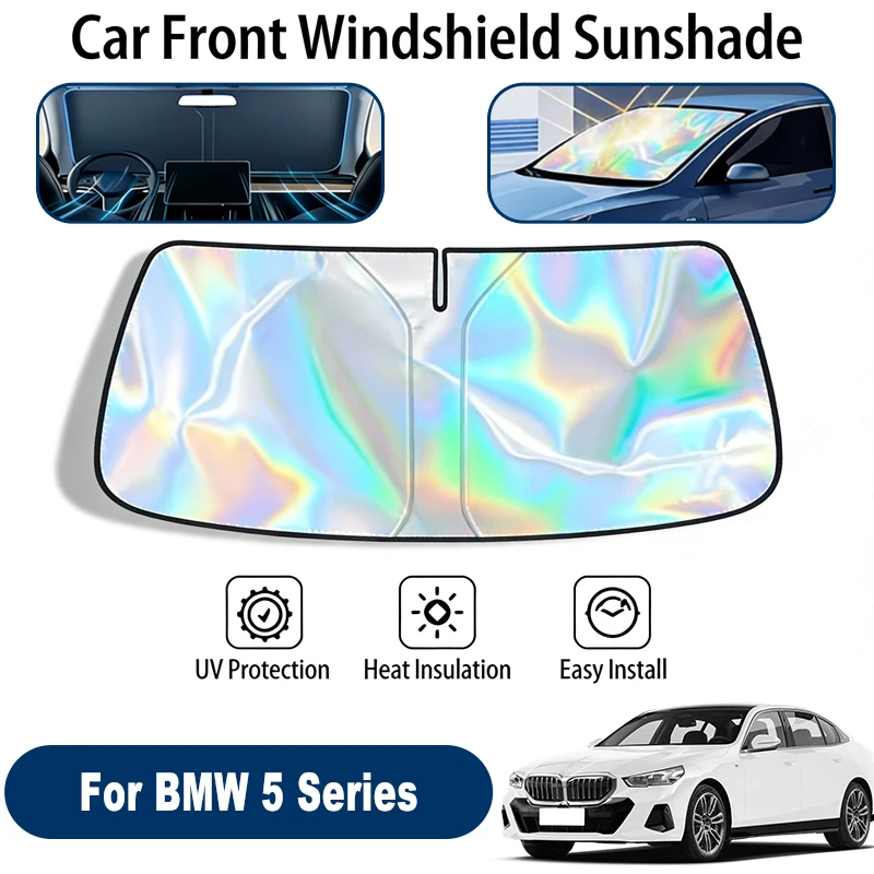 

Foldable Front Windshield Sun Shade For BMW 5 Series UV Reflective Sun Protection Cover Car Interior Accessories