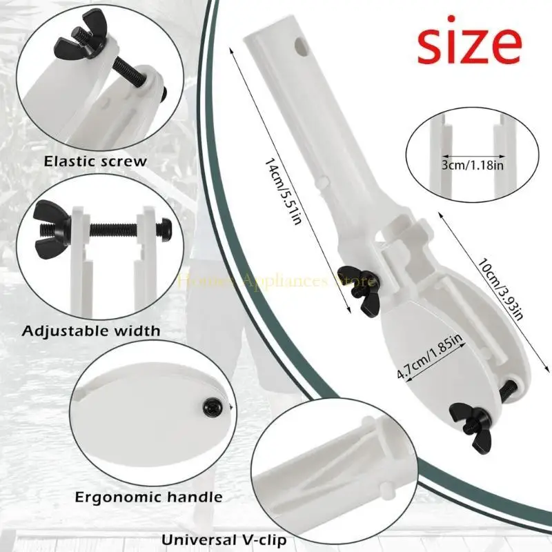 D0AB Хлор держатель таблеток белый диспенсер для 3 -дюймовых таблеток