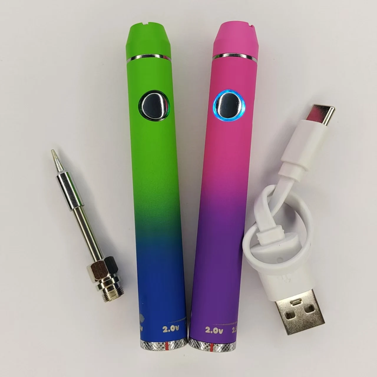 14 bottom pressure regulating battery rod, 510 universal interface, electric soldering iron heating cutting tool