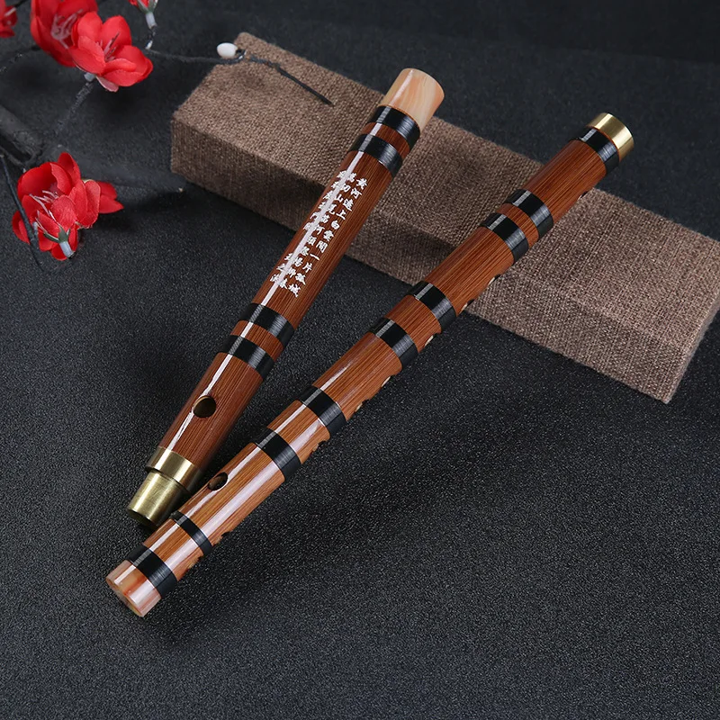 Wind Transverse Flute Small Mini Flute Chinese Traditional Professional Musical Instrument Climber Accessories Music Oud Block