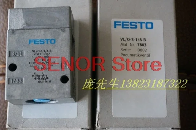 

Brand new original air control valve VL/O-3-1/8-B 7803