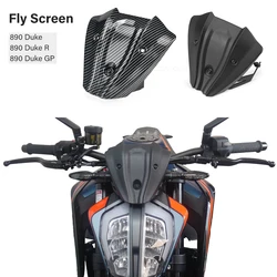 Mini Windshield Windscreen Front Fly Screen Deflector For Duke 890 Duke 2021 2022- Motorcycle Accessories