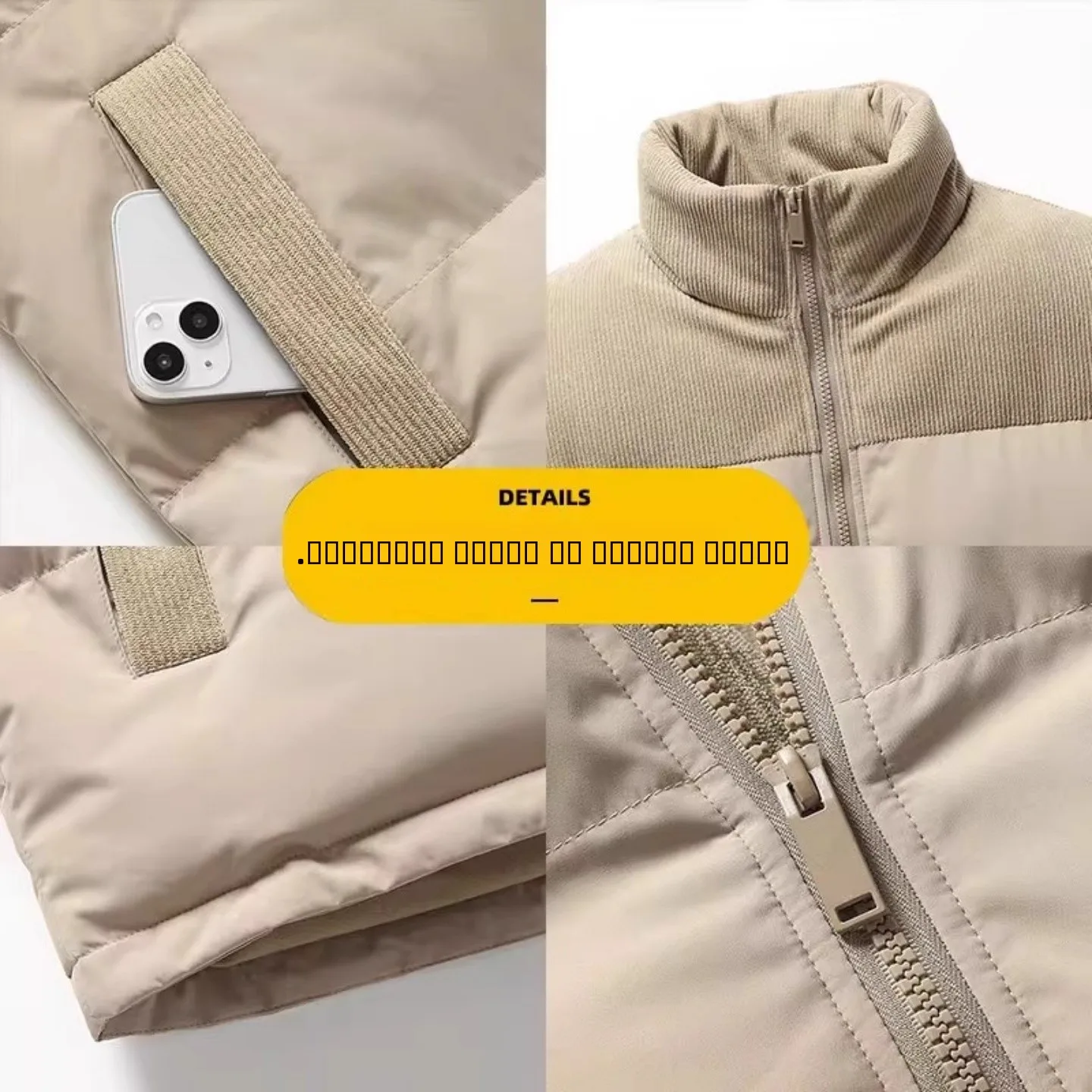 Thiened القطن Jaet الرجال شتاء جديد Sle الدافئة العصرية فضفاضة الأزواج اللون بلو القطن معطف المرأة طويلة Sve سستة C... #5