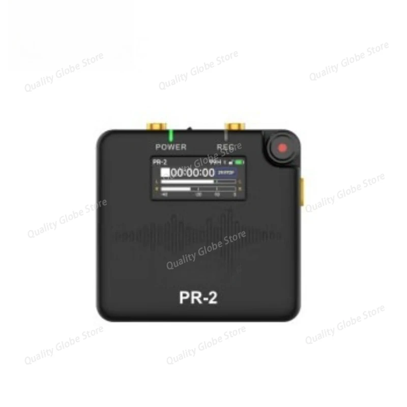 

PR-2 Stereo Pocket Recorder with Lavalier Mic (Global Kit) for Vlog Video DSLR Interview Recording Wedding
