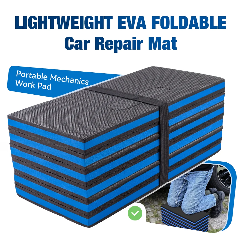 

Многофункциональный складной коврик для ремонта автомобиля из ЭВА, портативный коврик для механиков, водонепроницаемый, термостойкий, для обслуживания автомобиля/кемпинг/туризм