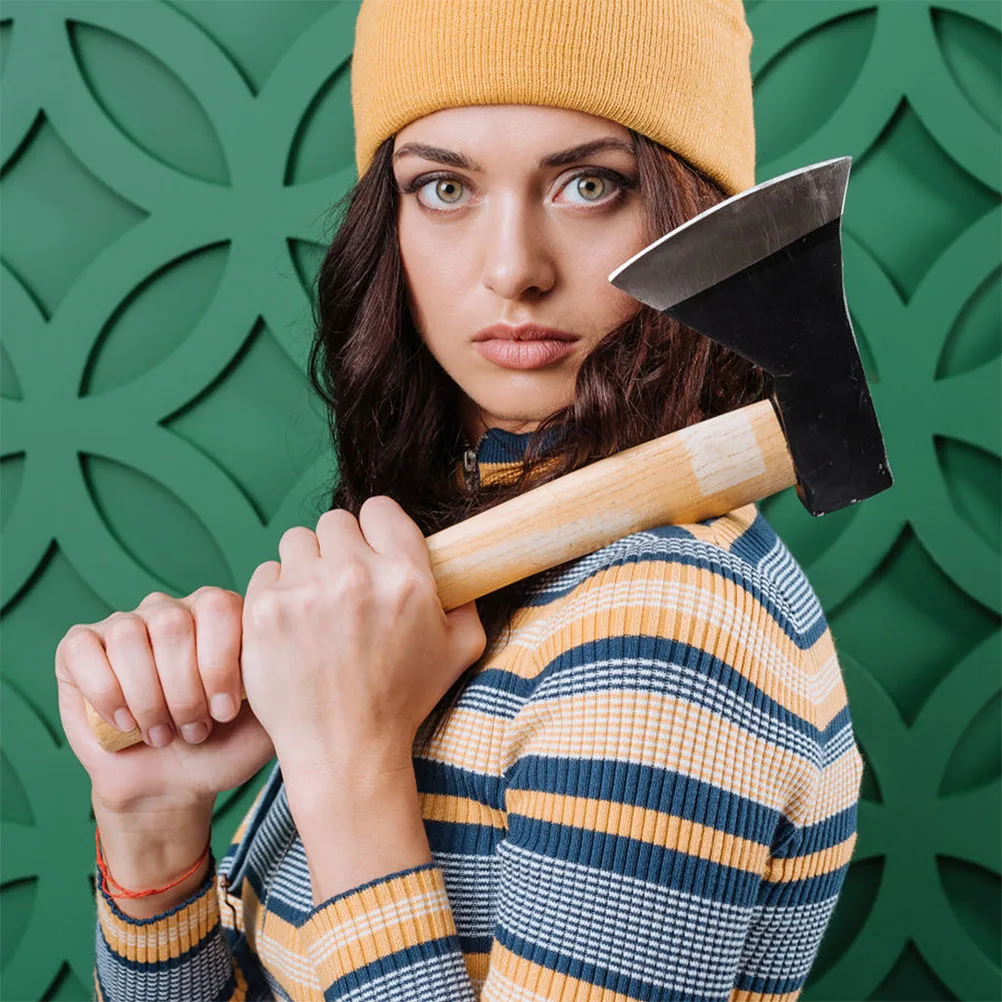 

2 Pcs for Camping Firewood Wooden Axe H Axe Part Cutting Durable Replacement Hatchet Part Axes