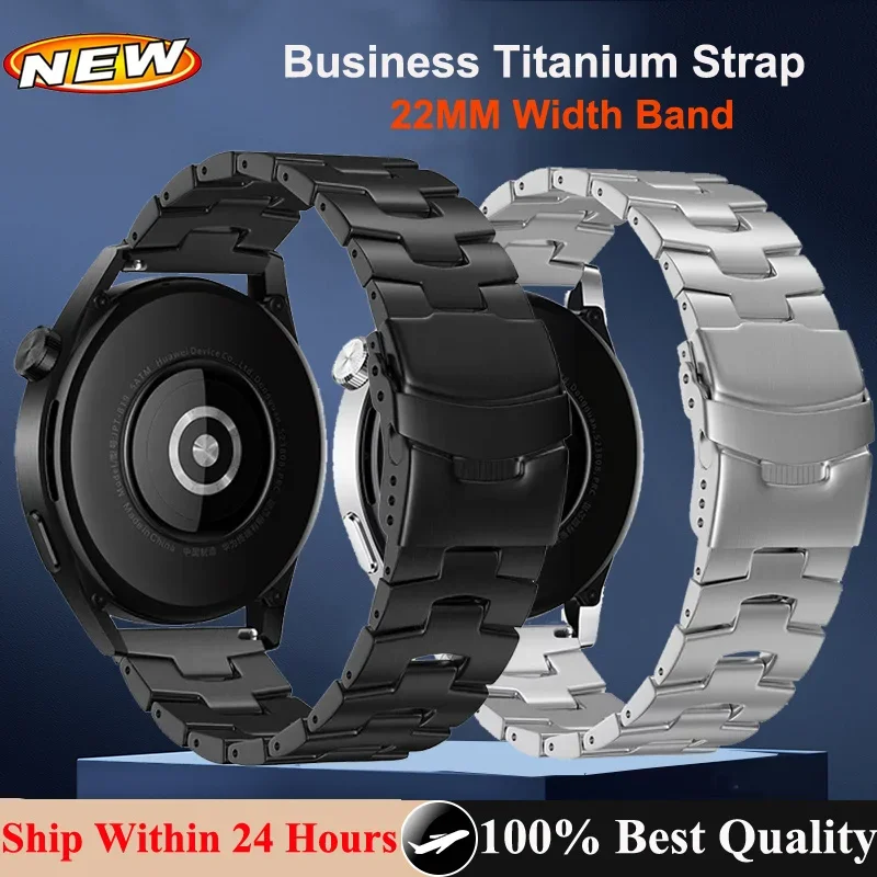 22Mm Titanium Watch… - image