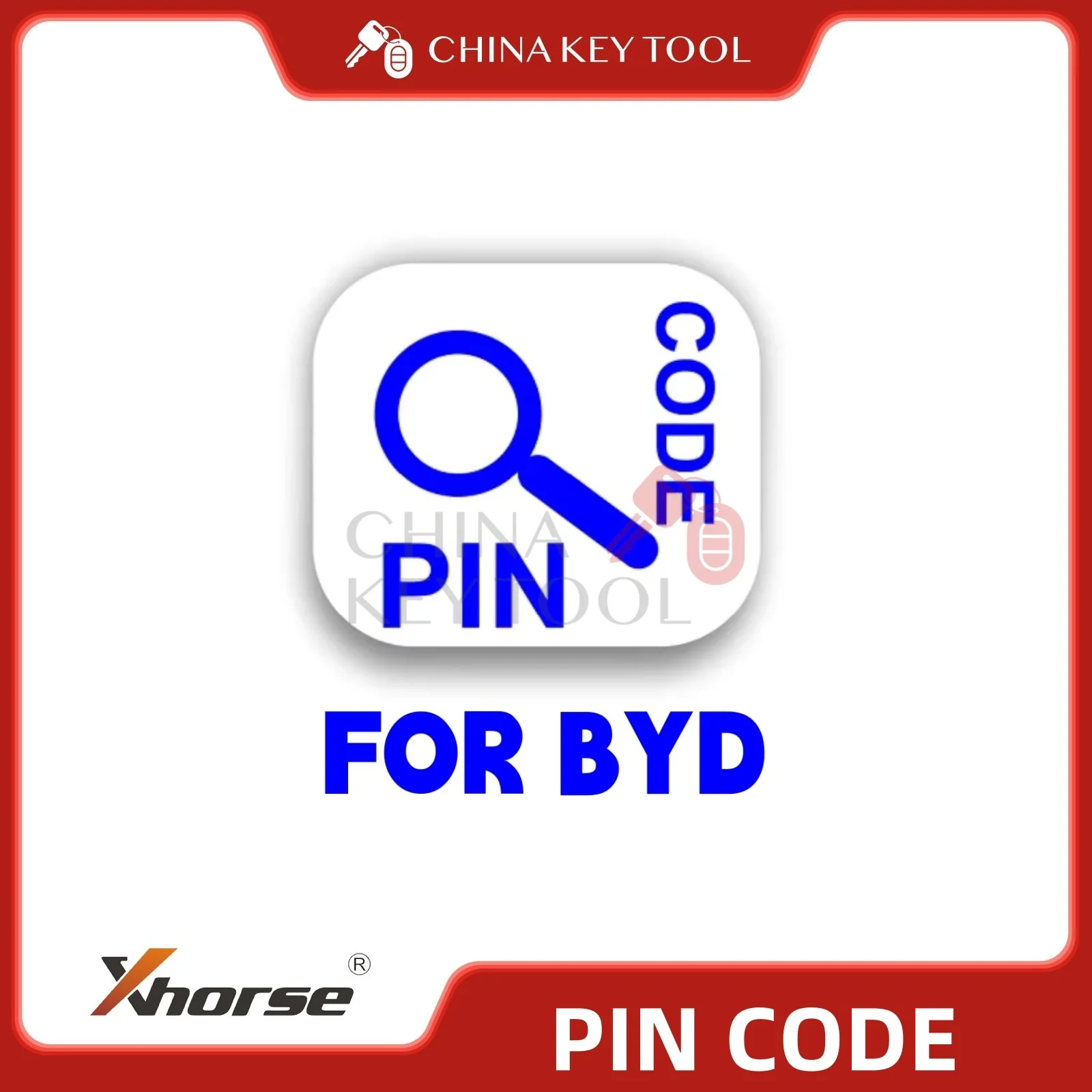 Immo pin code calculation service for BYD
