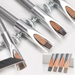 Eyebrow Pen Sharpening Tool Aluminum Alloy Microblading Eyebrow Pencil Sharper Makeup Tool Kits for Beginner Fixing Eyebrow Pen