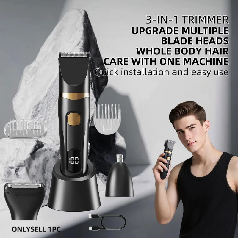 Epilator Wireless - Şarj edilebilir kablosuz saç kesme makinesi