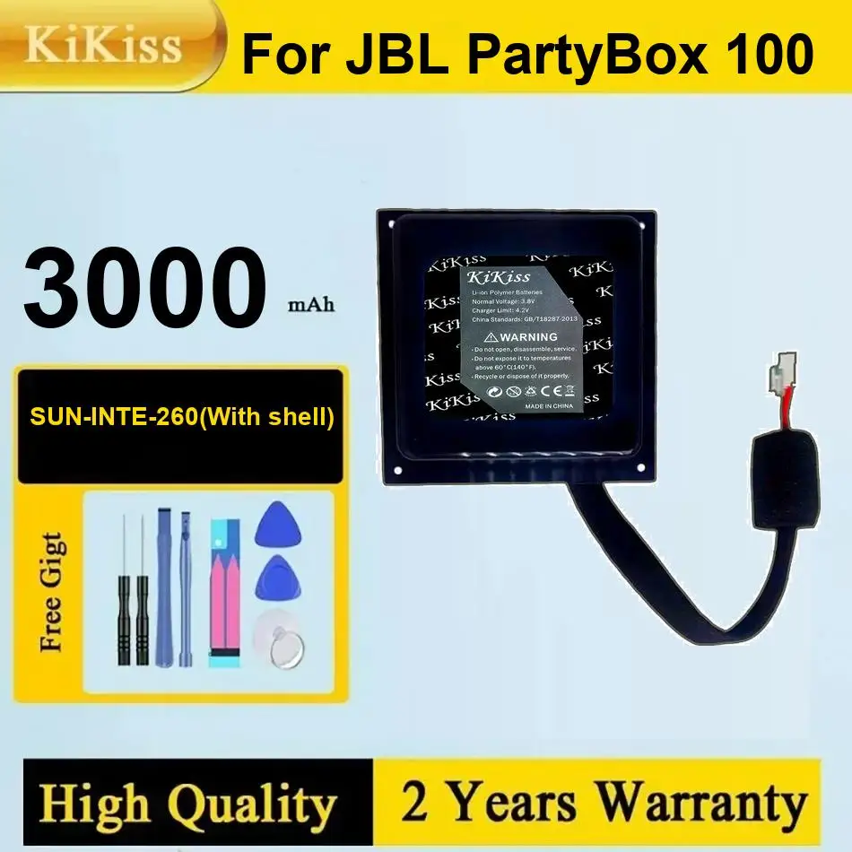 Batería SUN-INTE-260 (con carcasa) para JBL PartyBox 100