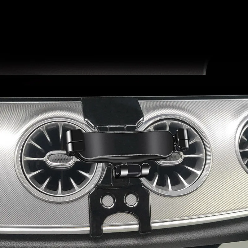 Car 360° Rotation Mount Bracket Air Vent Smart Phone Holder Support For Mercedes Benz E COUPE 2017-2022 Interior Accessories