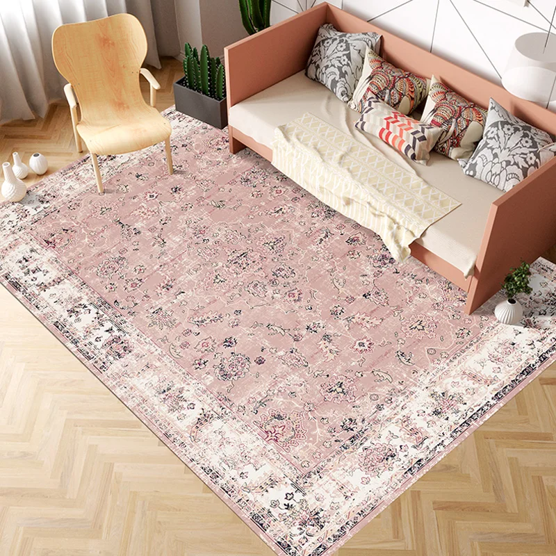 Bohemian Art Carpet Large Area Luxury Living Room Carpets Comfortable Refreshing Bedroom Rugs Balcony Persian Rug Alfombra Tapis