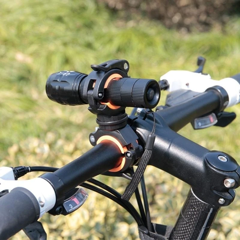 

Велосипедный фонарик для крепления руля зажигания