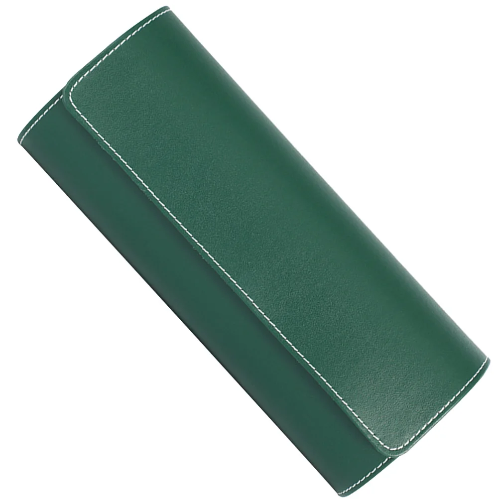 Etui na zegarki PU, klasyczny kolor, stylowy, przenośny organizer podróżny na zegarki, lekki, odporny na zarysowania.