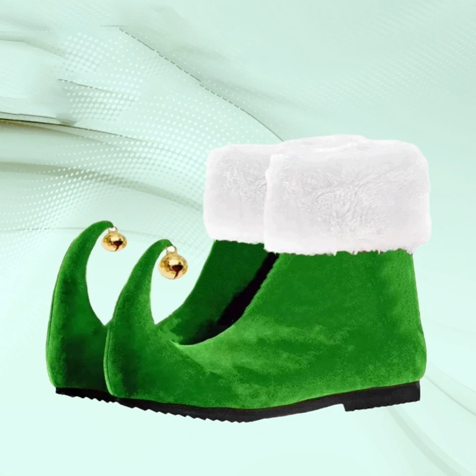 Scarpe natalizie da uomo o da donna Scarpe da elfo con campanelle Costume natalizio per feste