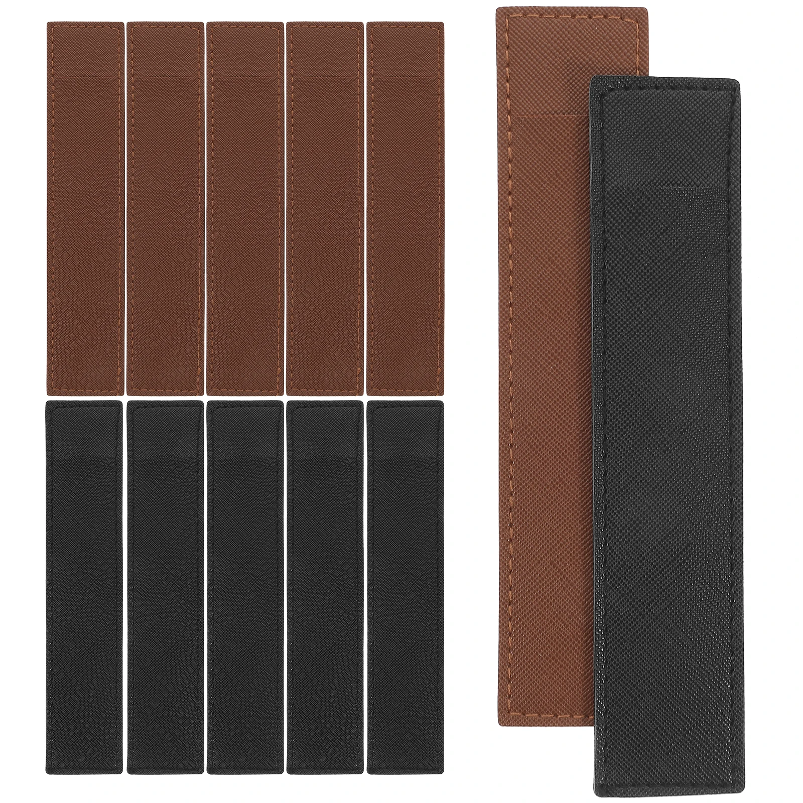 

12 pcs Protection Cover Ballpoint Holder Small Case Sleeve Fountain Pen Case Pen Pouch Office College Gift