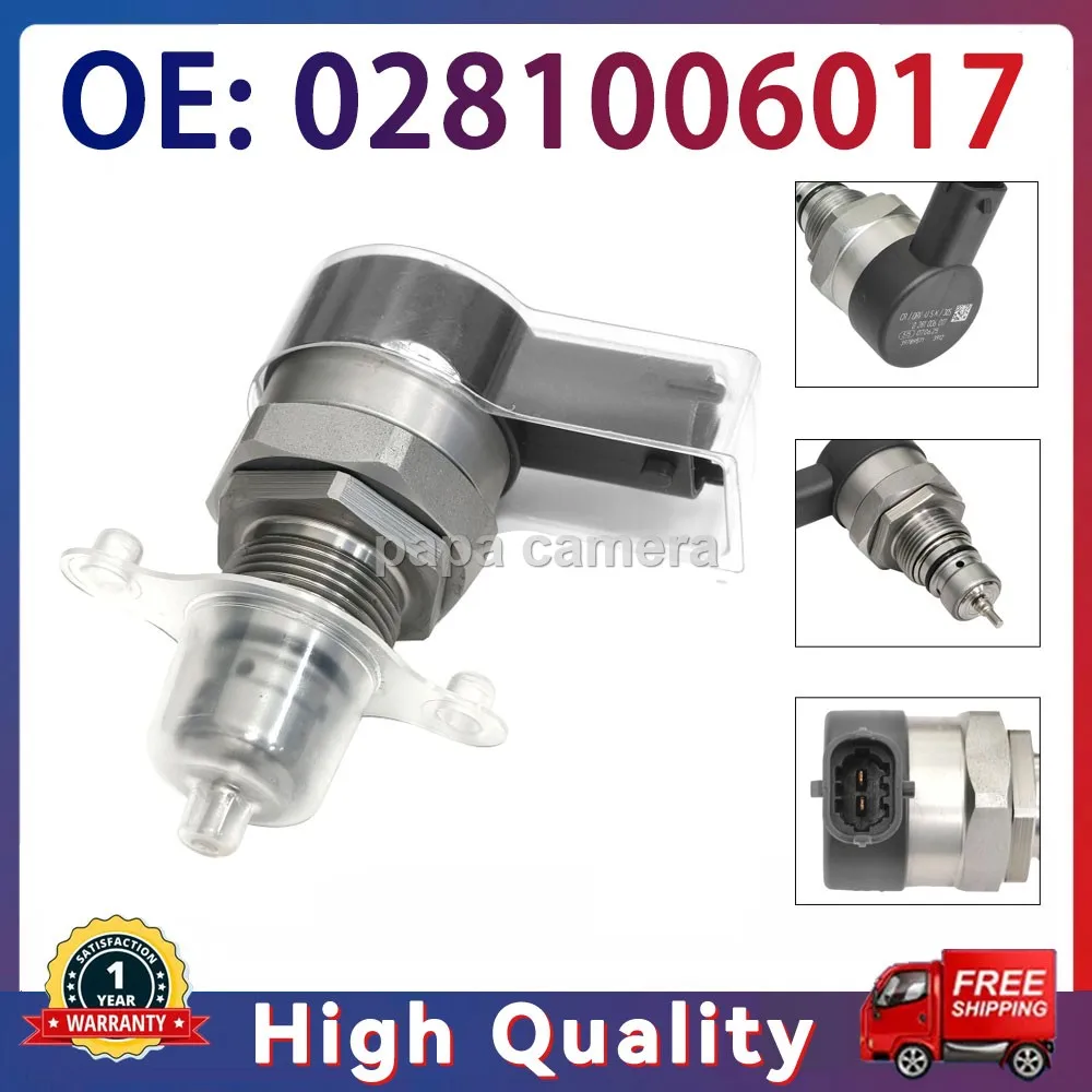 

0281006017 Регулятор давления топлива на рейке, регулирующий клапан для автомобиля Ford Land Rover Discovery Range Rover Sport Jaguar