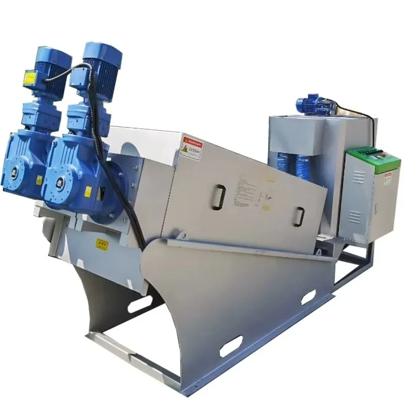 Manufacturer Sludge Dewatering Treatment Machine Automatic Solid-liquid Separation Screw Press Sludge Thickening Machine