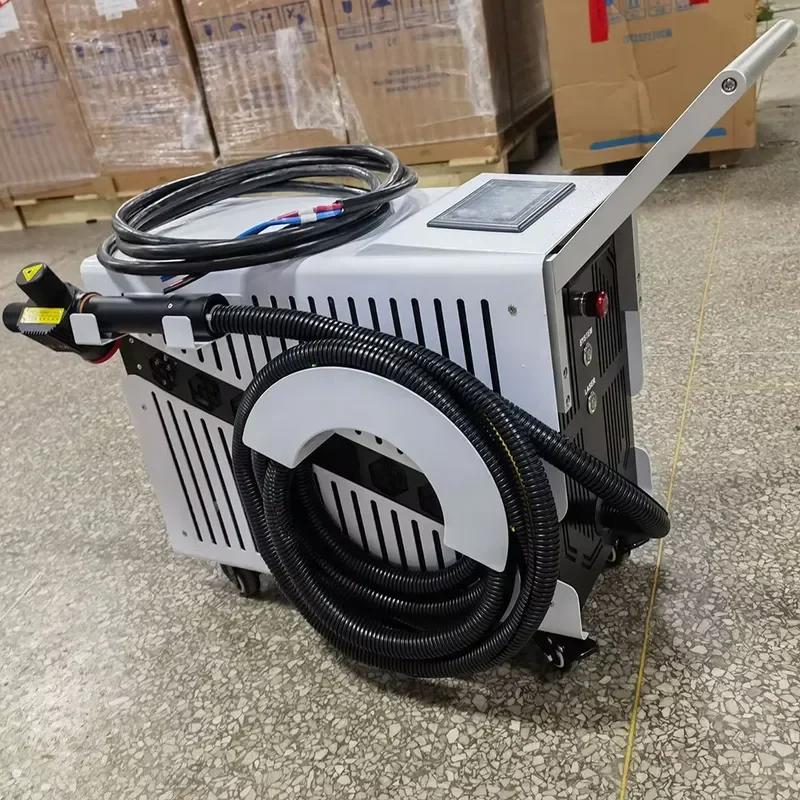 300W Pulse Cleaning Machine Rust Paint Remover for Multiple Materials Wood Aluminum Glass Acrylic UPVC Plastic PVC