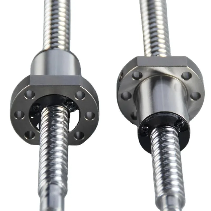 Low Noise Hiwin Cold Rolled Lead Ball Screw 1/5 Tornillo De Bola Con Tuerca De Tornillo, Piezas CNC 1604 1605 1610 SFU1604 S
